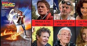 Back to the Future Cast (1985) | Then and Now