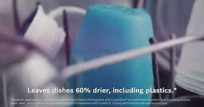 Bosch Dishwasher Drying Technologies & Tips for Drier Dishes