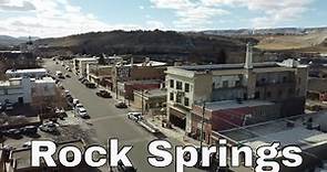 Drone Rock Springs, Wyoming