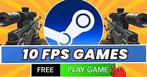 Top 10 Best Rated Free FPS games on Steam | Best Free To Play Steam Games