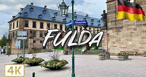 Fulda, GERMANY 🇩🇪 I Walking tour I 4K/60fps