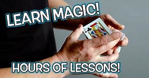 Magic Course! Learn Card Tricks, Money Magic, Mentalism / Mind Reading & Impromptu Tricks!