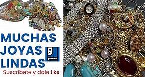 🧡1ra Parte/Jewelry-Joyeria de segunda mano, muchas joyas lindas! Vintage, Avon, Plata 925, Etc. 4K