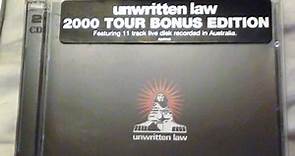 Unwritten Law - Unwritten Law (2000 Australian Tour Bonus Edition)