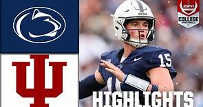Indiana Hoosiers vs. Penn State Nittany Lions | Full Game Highlights