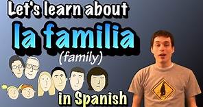 Learn Spanish - Family Members (beginner)