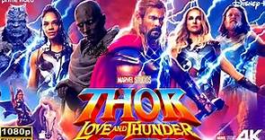 Thor Love And Thunder Movie English | Chris Hemsworth, Christian Bale |Thor Movie Review & Fact