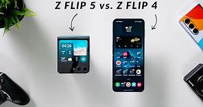 Samsung Galaxy Z Flip 5 vs Z Flip 4 - So Much Better!