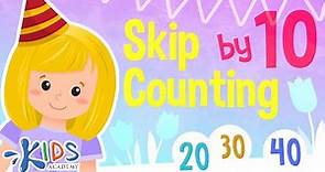Skip Counting by 10 for Kids. How to Skip Counting? Easy Math for 1 Grade!