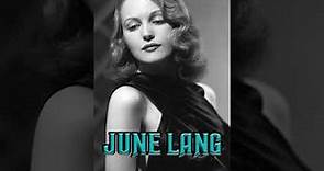 June Lang Classic Actress