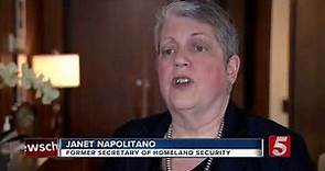 Janet Napolitano talks border security