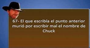 100 Hechos Sobre Chuck Norris