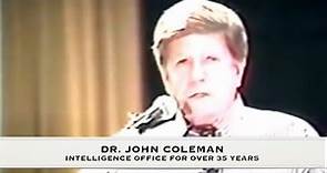 Powerful Speech Dr John Coleman Exposes The Committee Of 300