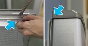 冰箱門關不緊、膠條老化，怎麼辦？3個方法，輕鬆修復老化的冰箱膠條，不用換新