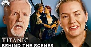Titanic: 25th Anniversary Exclusive! Behind The Scenes w/ Kate Winslet and James Cameron | Paramount