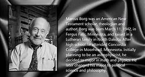 Marcus Borg Biography Tribute