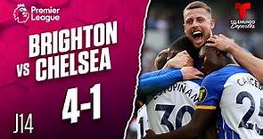 Highlights & Goals: Brighton vs. Chelsea 4-1 | Premier League | Telemundo Deportes