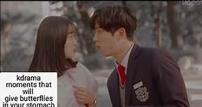Kdrama moments that will give butterflies 🦋🦋 in your stomach!!