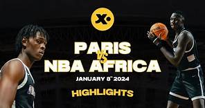 Paris Basketball vs NBA Academy Africa - Game highlights