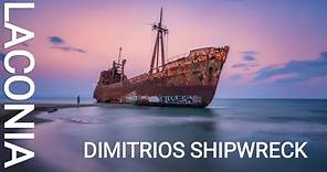 Dimitrios Shipwreck – Laconia | Greece [4K]