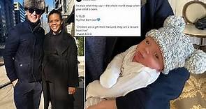 Candace Owens, 31, welcomes baby boy with British husband