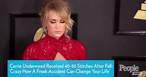 Carrie Underwood Reveals Half Her Face After Receiving More Than 40 Stitches in Fall Accident