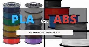 PLA vs ABS: Which is Best for your 3D Printing Needs? - 3DSourced