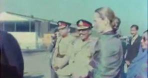 Aga Khan And His Wife Greeted By President General Zia Ul Haq On Their Arrival In Islamabad 1979