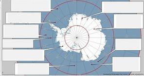 Reclamaciones territoriales de la Antártida. Un poco de Geografía con QSIG (Quantarctica)
