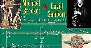 Rocks - David Sanborn & Michael Brecker Solo Transcription (Brecker Brothers 1975)