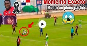 Video del momento donde muere Luis Tejada en pleno partido, video completo, jugador panameño
