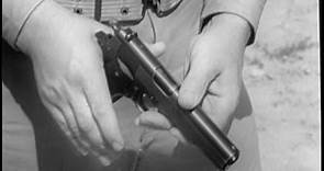 WW2 1911 .45 CAL Pistol Training