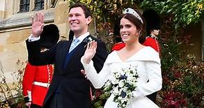 Princess Eugenie marries in 2nd royal wedding of the year
