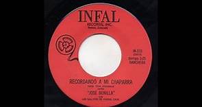 José Bonilla - Recordando A Mi Chaparra - Infal Records in-310-b