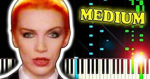 EURYTHMICS - SWEET DREAMS (Are Made Of This) - Piano Tutorial