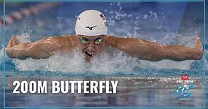 Marchand Gets Gold With Foster Right Behind in 200M Butterfly | 2023 TYR Pro Swim Series Westmont
