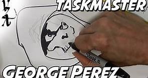 George Perez drawing Taskmaster