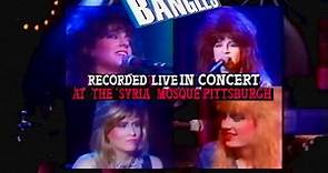 The Bangles Live @Syria Mosque (’Students against MS’), Pittsburgh, PA 10/29/1986