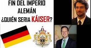 Fin del imperio Alemán (Baviera ,Sajonia ,Prusia ) Candidatos al trono de Alemania