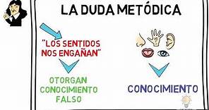 LA DUDA METÓDICA DE CARTESIO, FILOSOFÍA | Filosofía Moderna 40