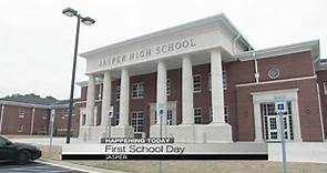 First day at Jasper High School