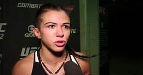 UFC 212: Claudia Gadelha Backstage Interview