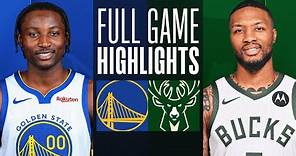 WARRIORS at BUCKS | FULL GAME HIGHLIGHTS | January 13, 2024