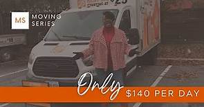 Home Depot Moving Box Truck Rental ($139 all day with unlimited mileage)