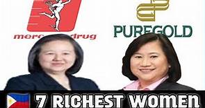 Top 5 Richest Women In The Philippines