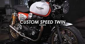 The FIRST Custom Triumph Speed Twin Tracker by Jack Lilley