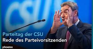 Rede Markus Söder auf dem CSU-Parteitag am 23.09.23
