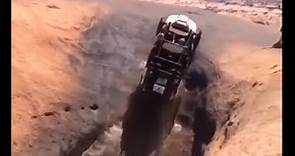 Can this extreme off road vehicle climb out of an impossible hole in the ground?