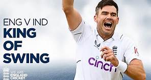 🐐 Huge Swing! | 🙌 Jimmy Anderson Takes ANOTHER 5-Wicket Haul | England v India 2022