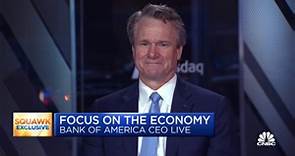 Watch CNBC's full interview with Bank of America CEO Brian Moynihan on the economy, inflation, consumer spending and more